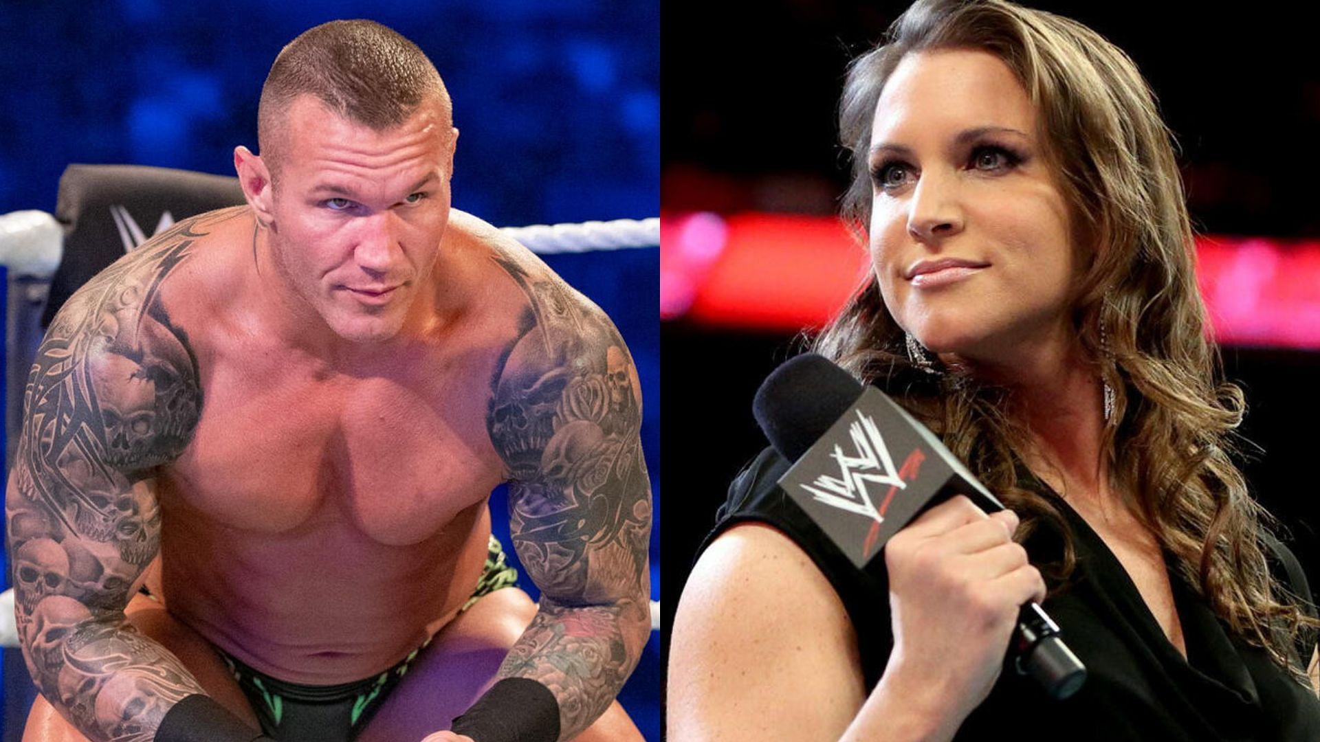 Randy Orton and Stephanie McMahon! [Imgaes from WWE.com]