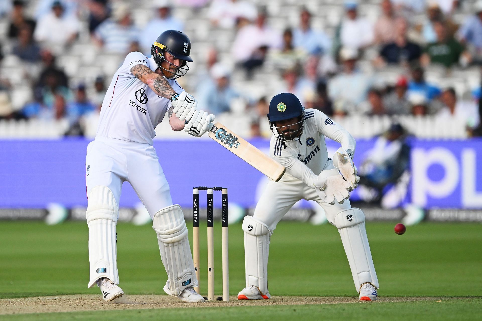 Ben Stokes consumed 102 deliveries for his unbeaten 39 on Day 1 of the Lord&#039;s Test. [P/C: Getty]