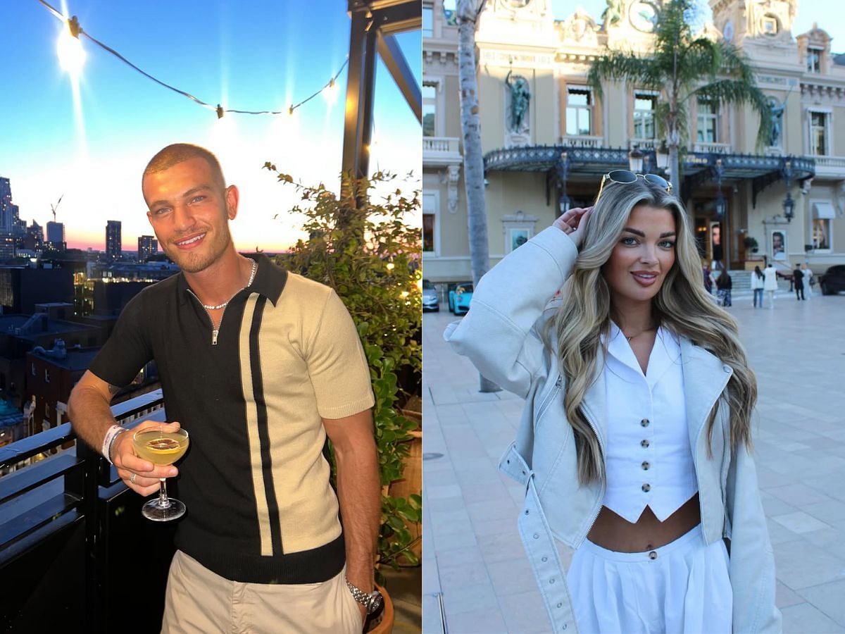 Blu and Helena from Love Island UK season 12 (Images via Instagram/@bluechegini, @helenaforddd)