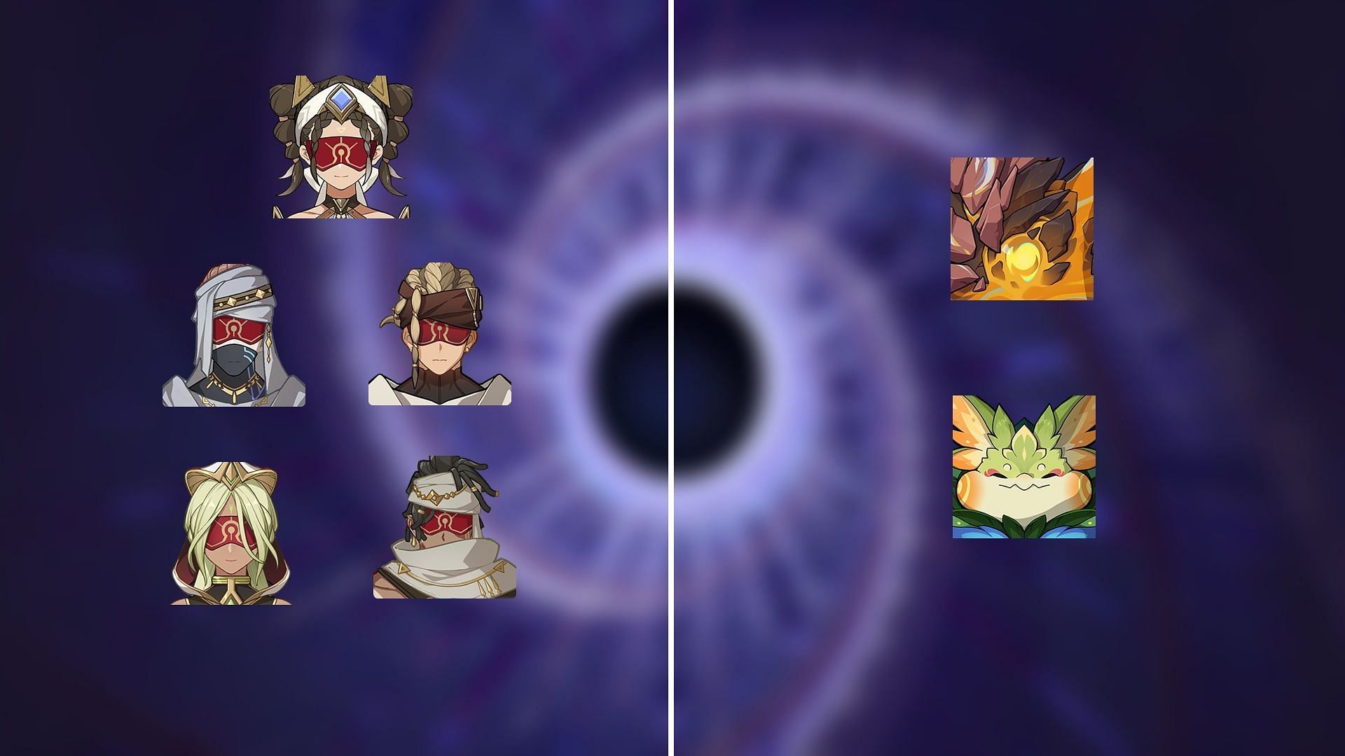 Spiral Abyss Floor 12 Chamber 1 enemies (Image via HoYoverse)