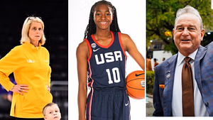 ICYMI: Kim Mulkey and Vic Shaefer in attendance as 5-star recruit Trinity Jones impresses at the Run 4 The Roses Classic
