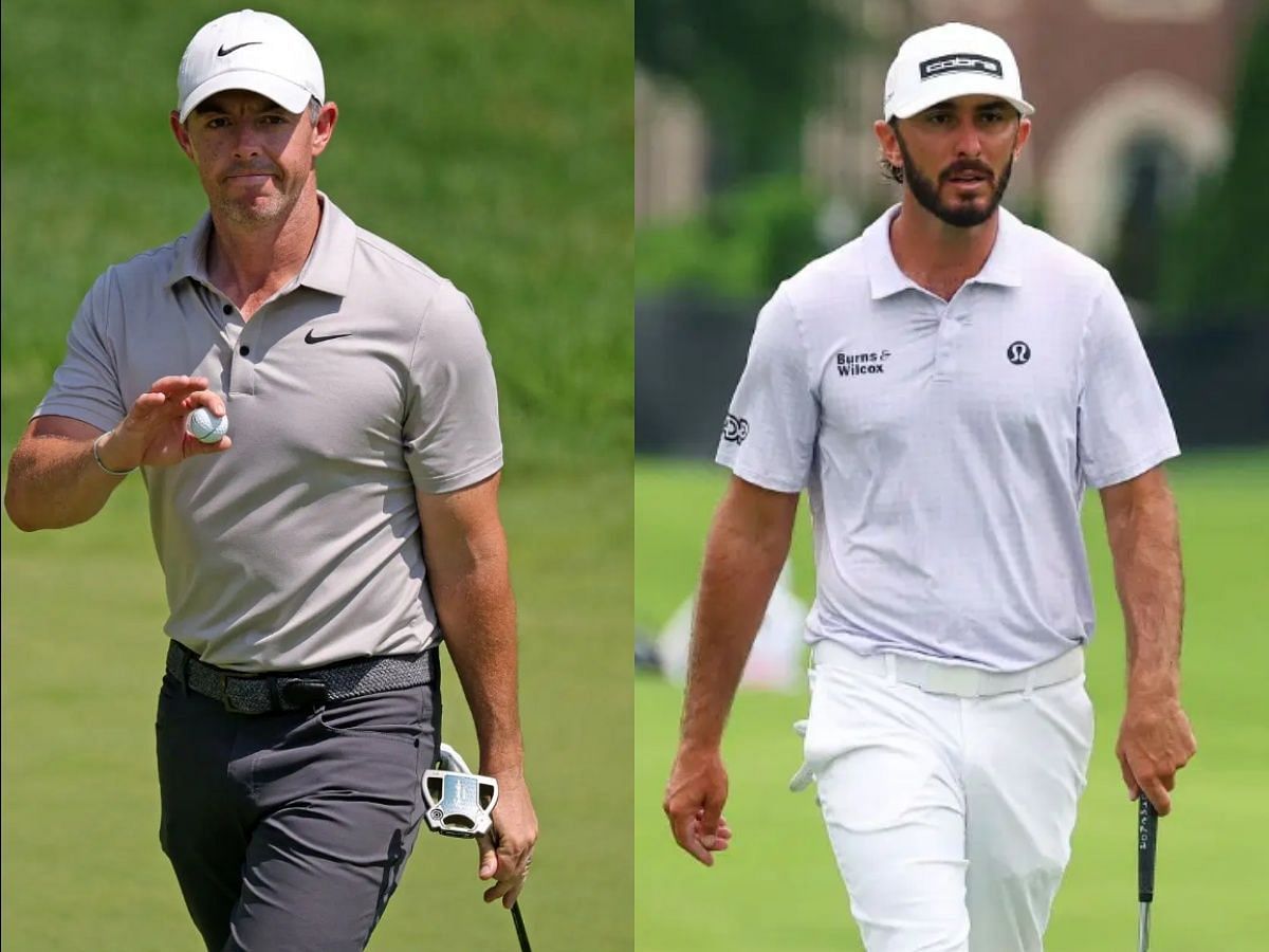 Rory McIlroy and Max Homa