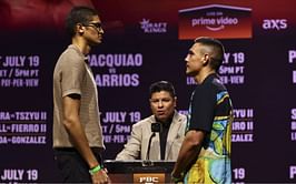 "Proves he's the boss" - Boxing world reacts as Sebastian Fundora knocks out Tim Tszyu to retain WBC super-welterweight title