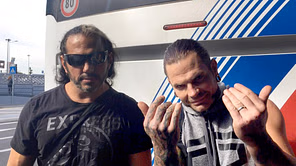 The Hardy Boyz tease potential WWE return
