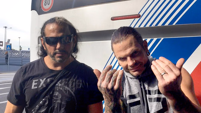 The Hardy Boyz tease potential WWE return