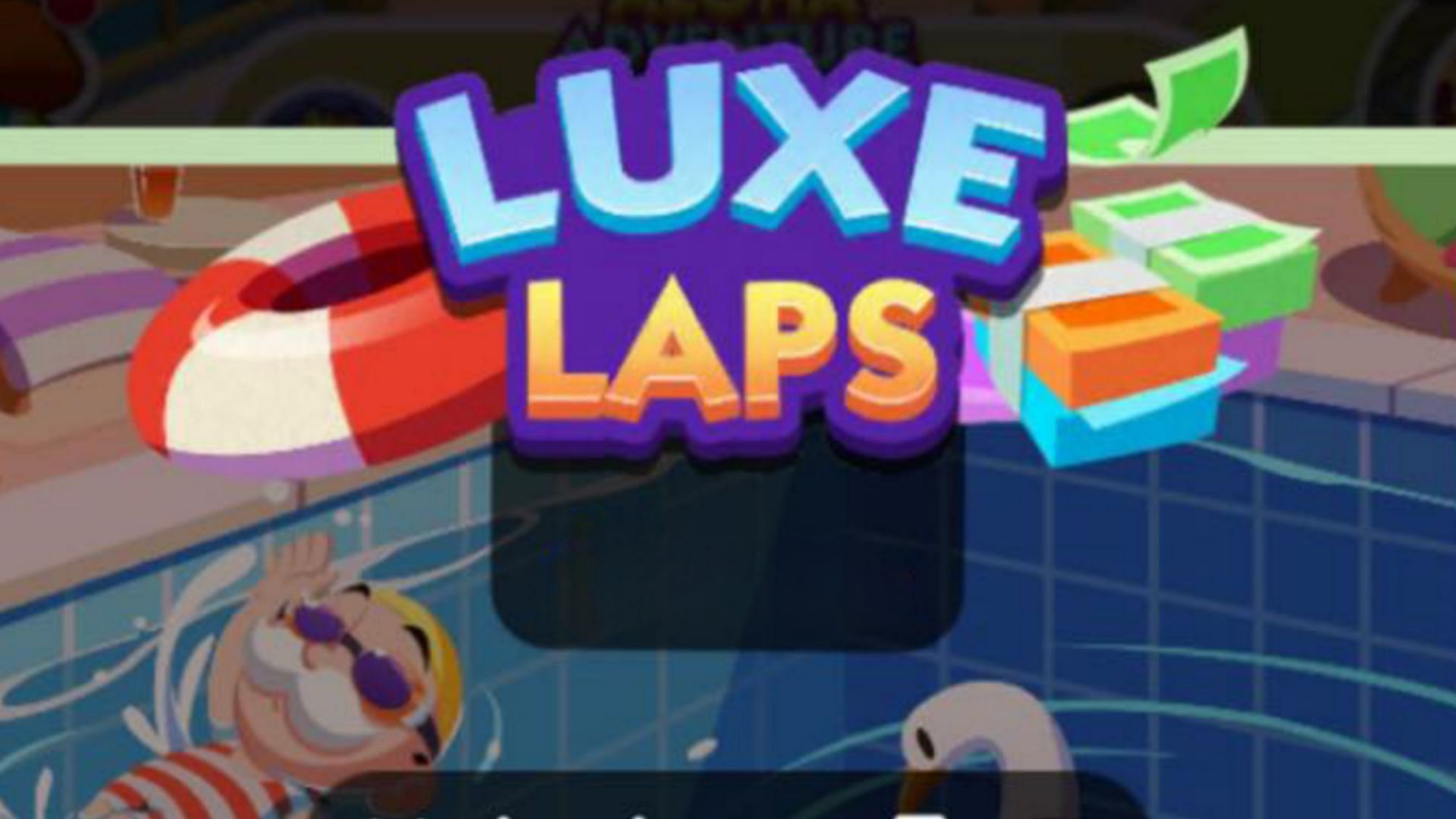 Monopoly Go Luxe Laps event is the latest solo tournament offering great rewards (Image via Scopely)