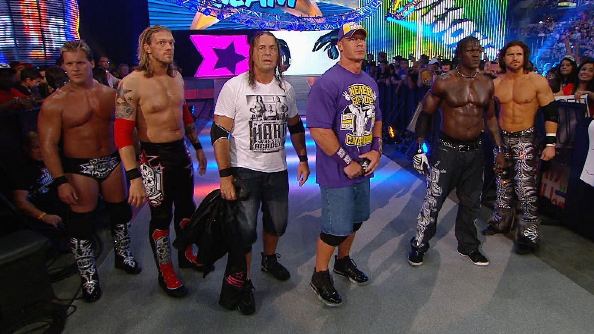 Team John Cena at SummerSlam (Photo source: WWE.com)
