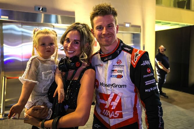 Nico Hulkenberg shares an adorable clip playing tennis with his daughter