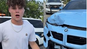 Did Jack Doherty crash his sports car again? Controversy explored