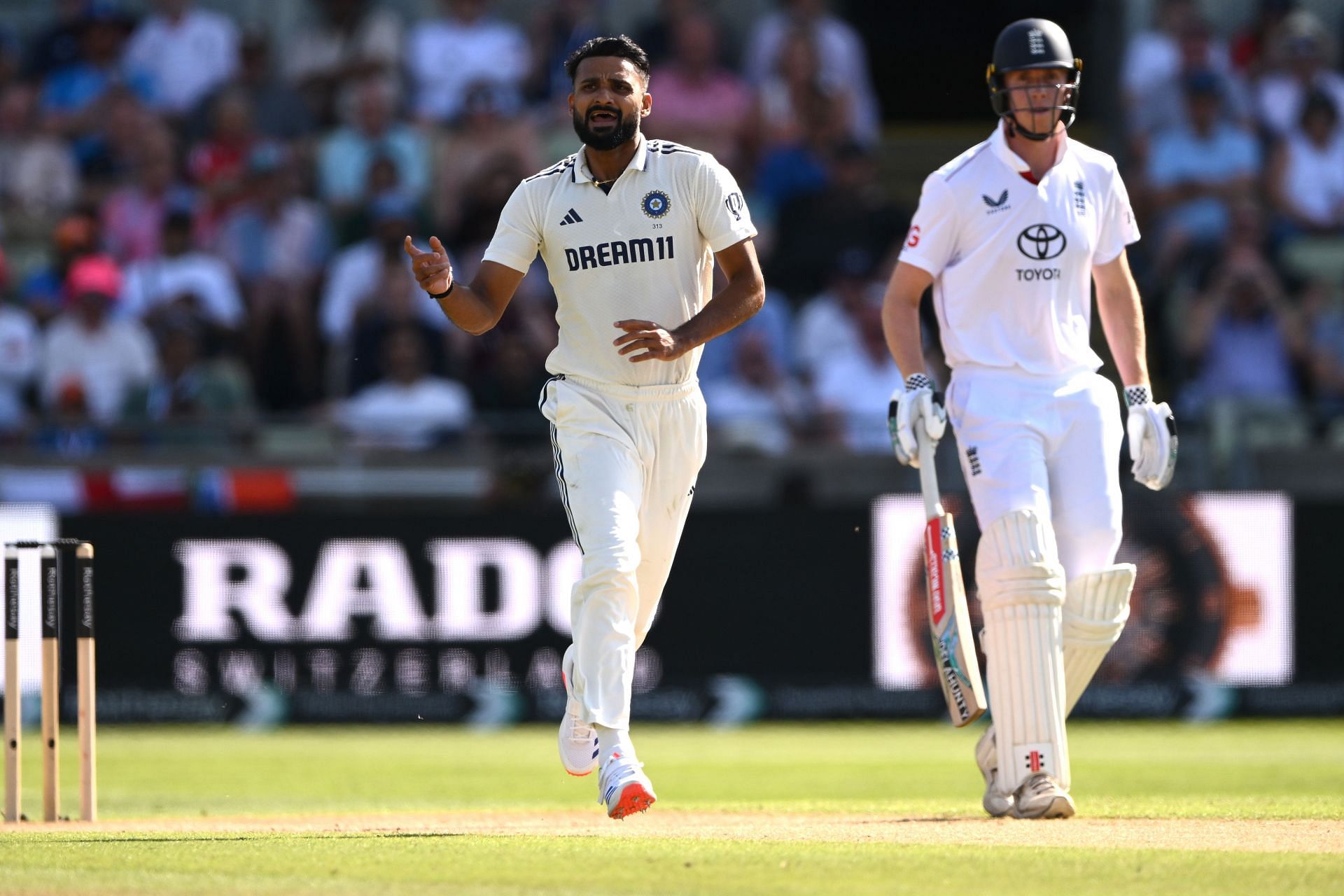 England v India - 2nd Rothesay Test Match: Day Two - Source: Getty