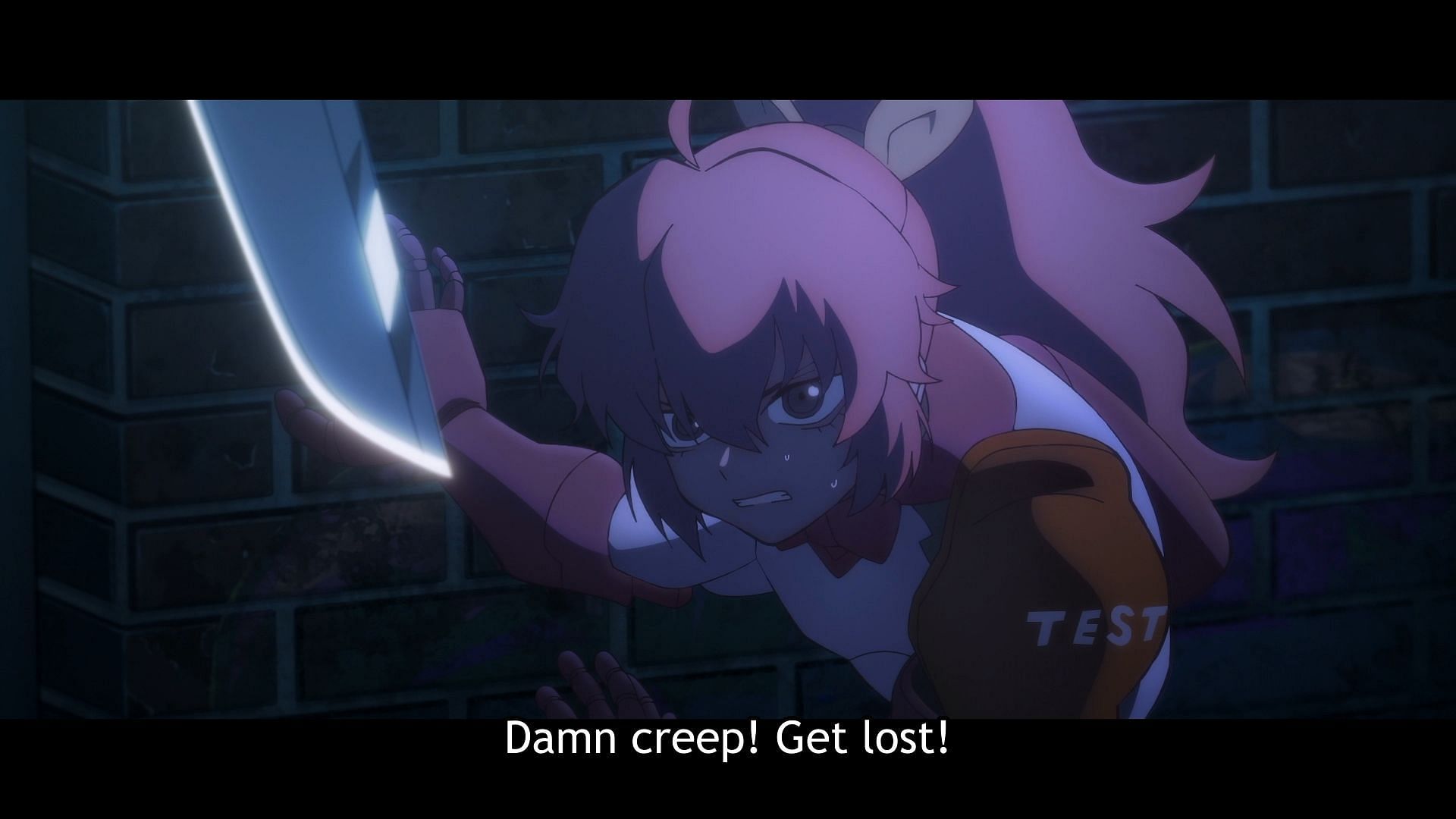 Loli faces the stalker (Image via Pb Animation, LAN Studio, Paper Plane Animation Studio)
