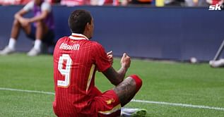 Liverpool star Darwin Nunez pays tribute to Diogo Jota with gaming celebration after scoring in pre-season friendly against Preston