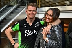 Nico Hulkenberg’s wife shares 4-word message as she makes fashion statement in black dress