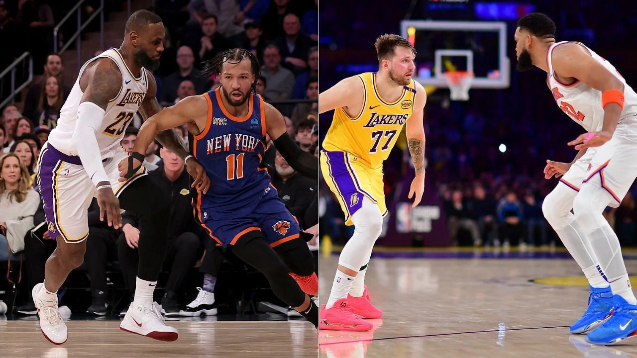 NBA Analysts Propose Blockbuster LeBron James To Knicks Trade Sending  $220.4M Star To Lakers (Image Source: IMAGN)