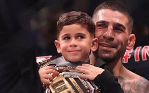 Ilia Topuria has the perfect response when asked if he'd allow his son into the fighting profession
