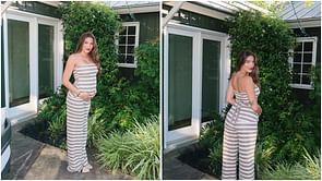 Ryan Blaney’s wife shares 3-word message as she shows off her pregnancy bump in latest IG post