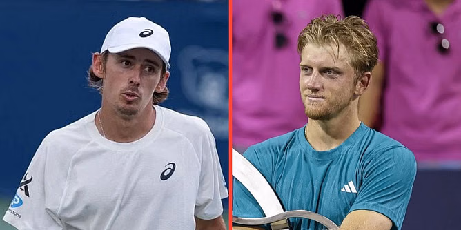 "You deserved it, I just got lucky" - Alex de Minaur wins hearts by consoling teary-eyed Alejandro Davidovich Fokina after intense Citi DC Open final