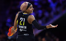 "Biggest whiner of all time”: Fans drag DiJonai Carrington after new book exposes her issue with Caitlin Clark’s Fever over charter rollout
