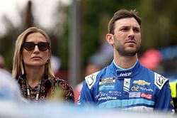 Daniel Suárez’s wife posts hopeful message as No. 99 finishes 27th after enduring 'heavy damage' to his ride