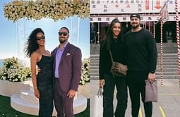 David Bakhtiari's wife reveals son, Felix, is George Kittle's "biiiig fan" during 49ers camp