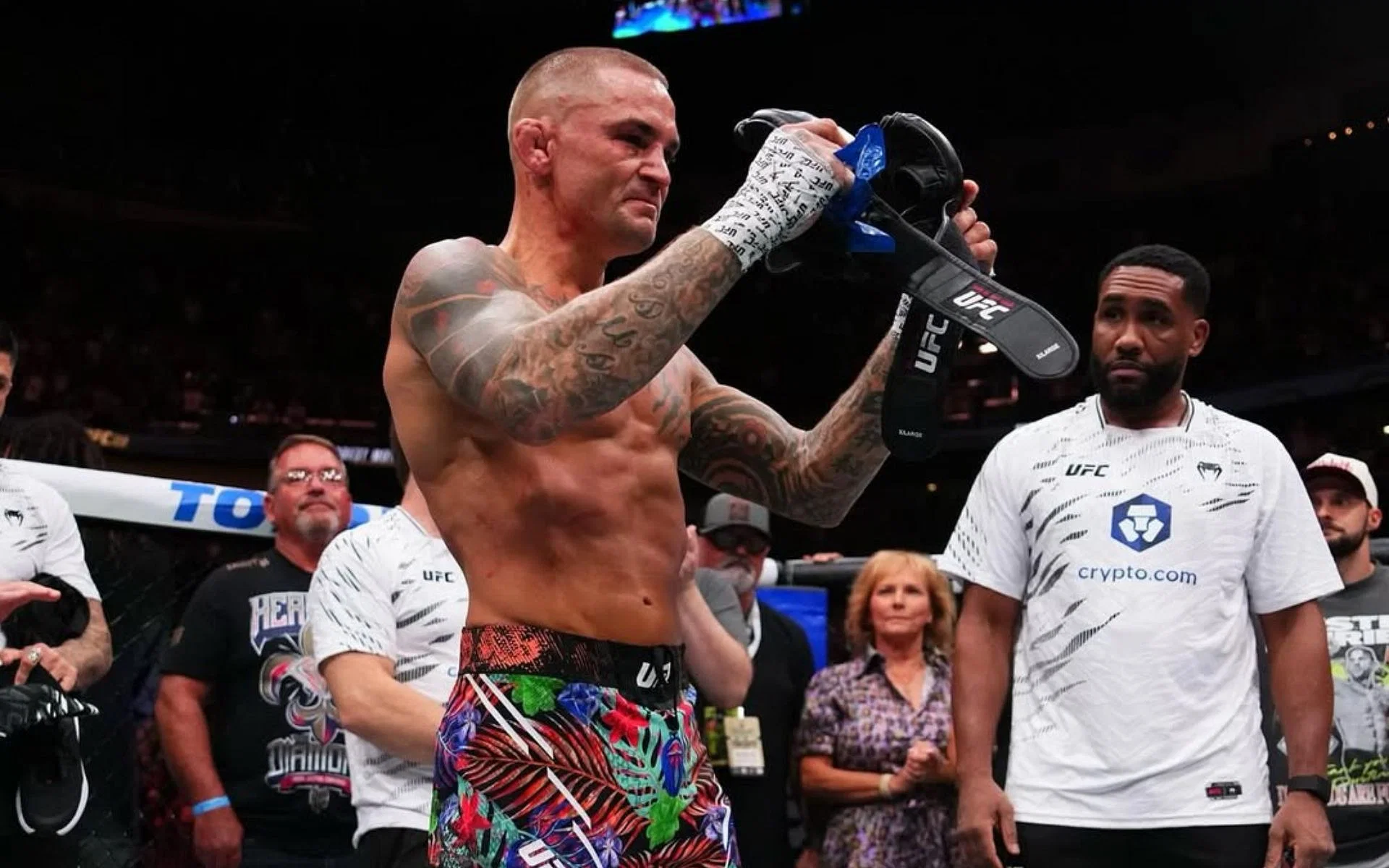 Dustin Poirier ends his MMA career at UFC 318. [Image courtesy: @ufc on Instagram]