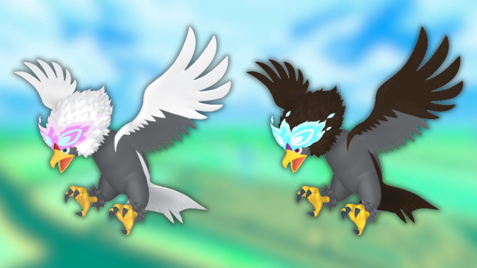Hisuian Braviy and Bright Variant (Imagem via Pokemon Company)