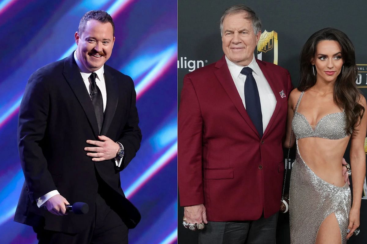 Shane Gillis brutally roasts Bill Belichick &amp; GF Jordon Hudson in hilarious ESPYs 2025 monologue (Image Credits - IMAGN/GETTY)