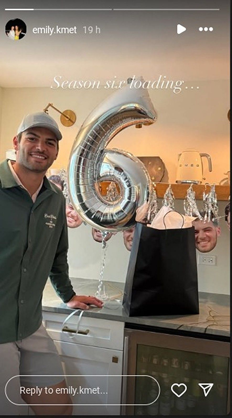 Cole Kmet&#039;s wife Emily sends 5-word message as Bears TE gears up for S6 /@emily.kmet