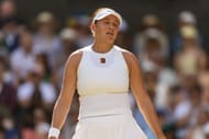 Amanda Anisimova in the Wimbledon final | Getty Images