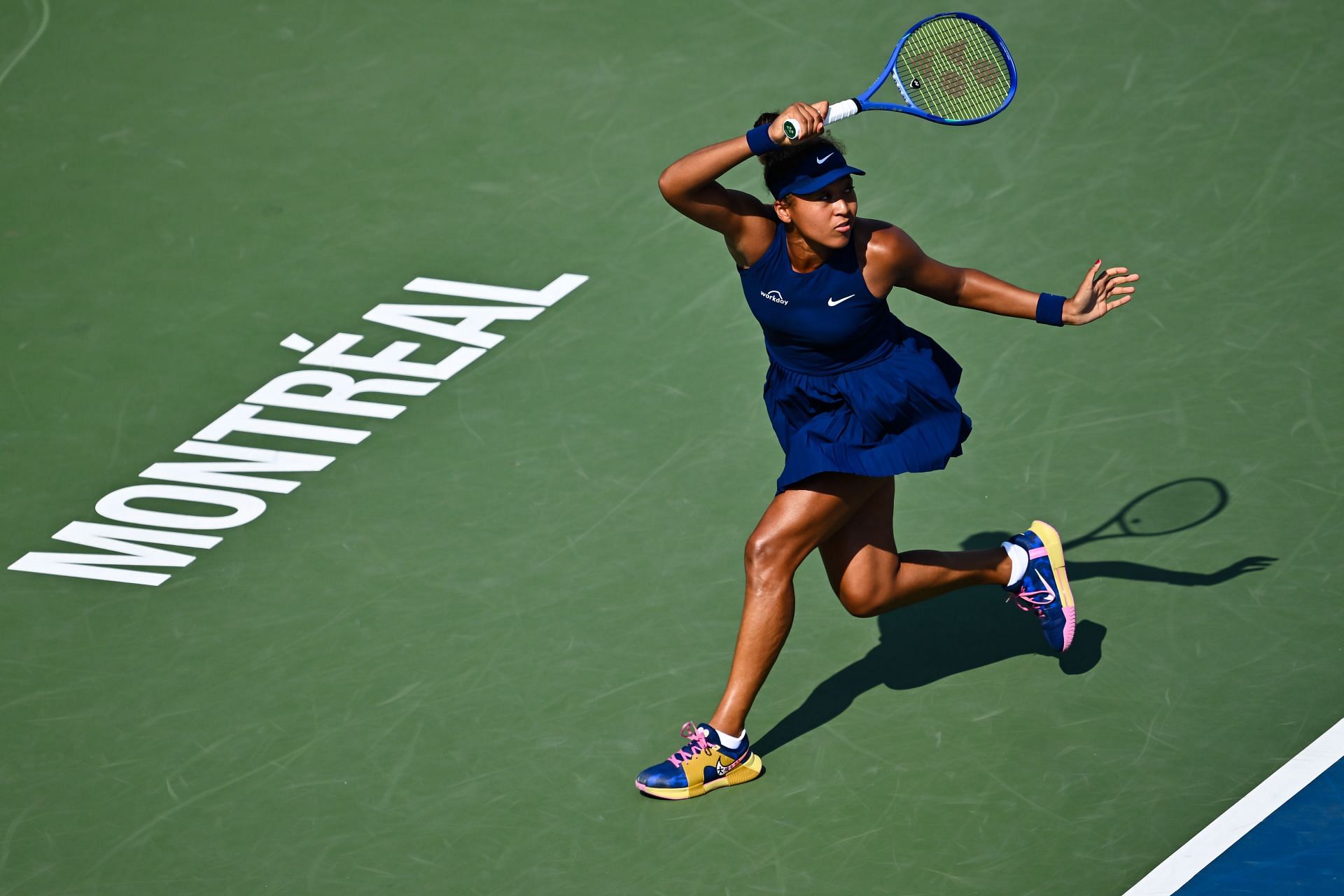 Naomi Osaka at the Canadian Open 2025. (Photo: Getty)