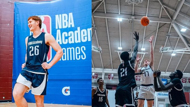 Oscar Goodman injury: Michigan freshman leaves FIBA U19 World Cup game vs Slovenia following awkward fall