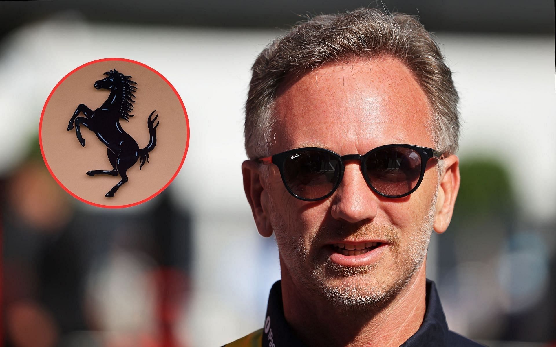 Ferrari and Christian Horner