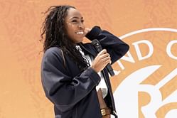 Coco Gauff and boyfriend Jalen Sera enjoy spectacular fireworks display as they celebrate 4th of July in her hometown after Wimbledon exit
