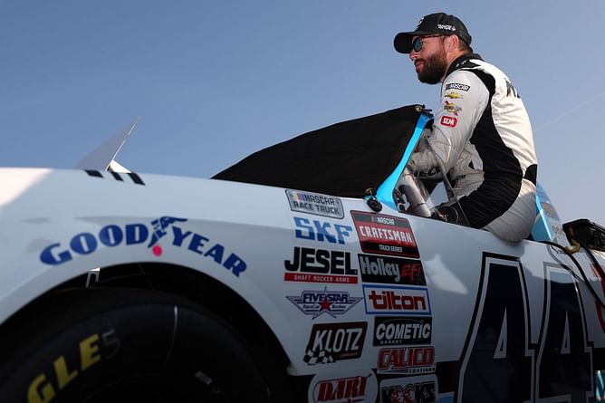 Ross Chastain cites 'three sides to every story' pushing back Joey Logano's accusation after Chicago run-in