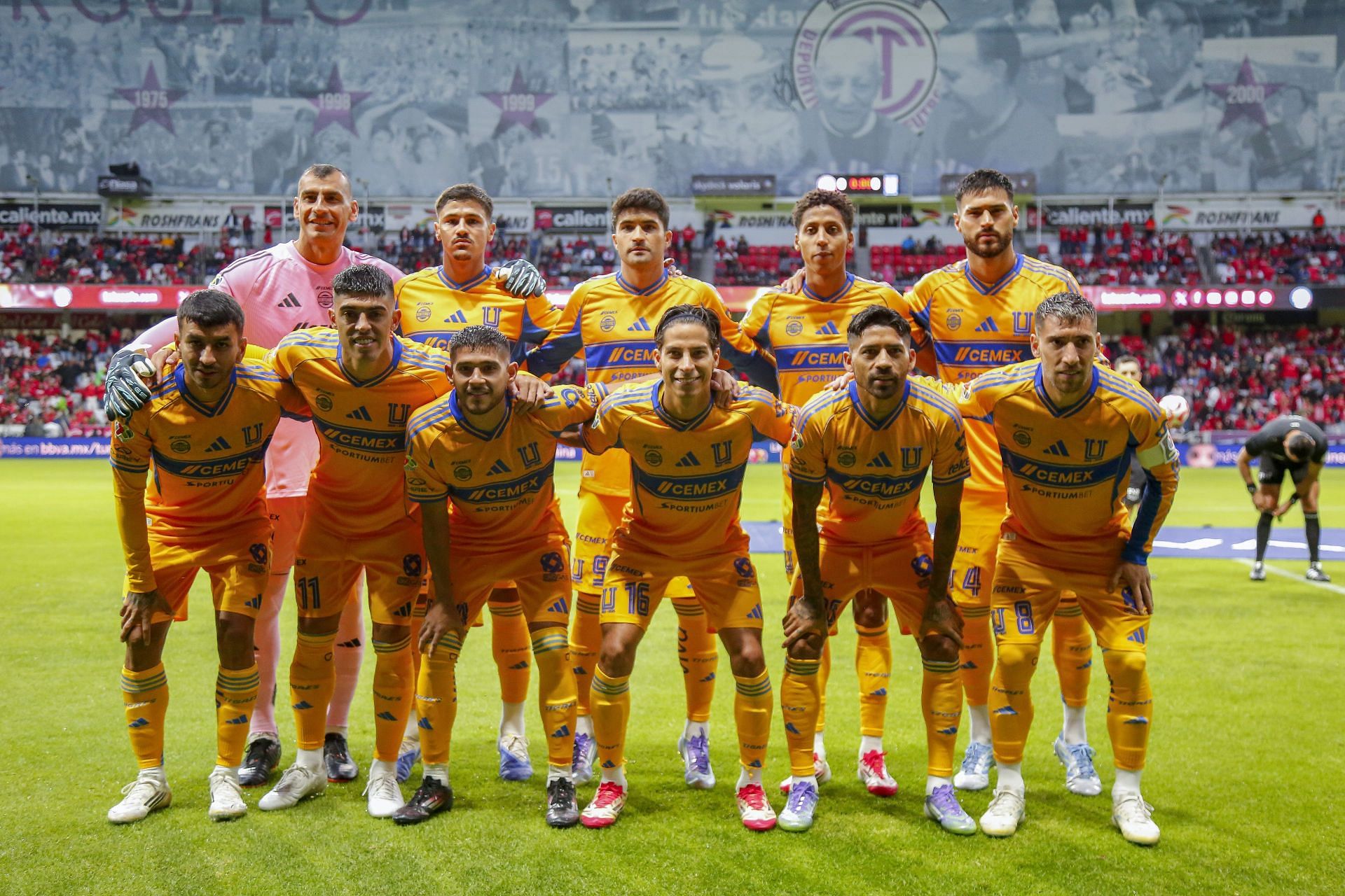 Toluca v Tigres UANL - Torneo Apertura 2025 Liga MX - Source: Getty