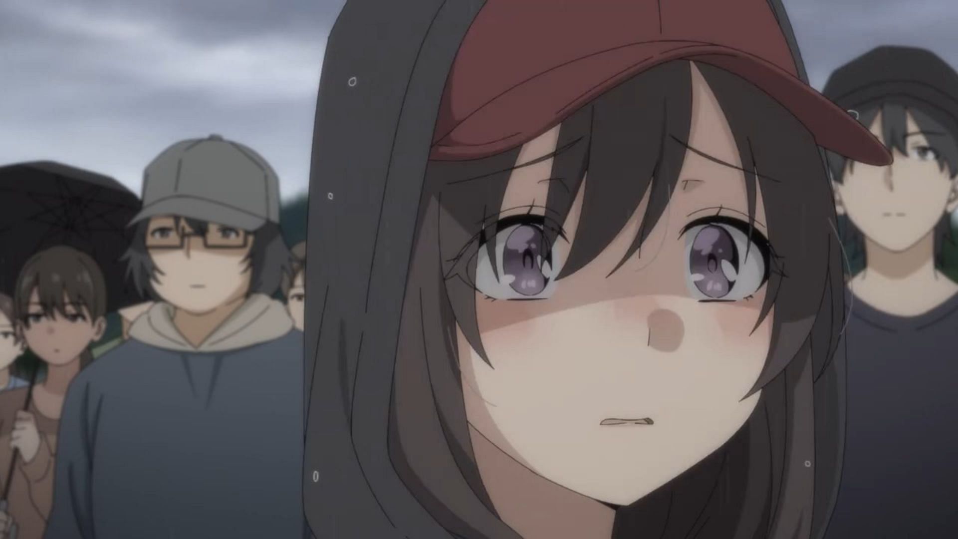 Uzuki as seen in Rascal Does Not Dream of Santa Claus episode 3 