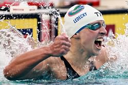 “Having fun”- Katie Ledecky shares candid moment ahead of World Aquatics Championships