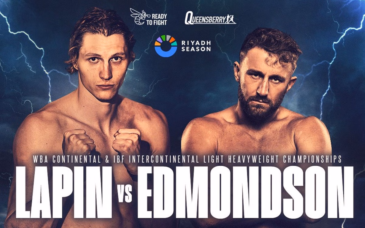 Daniel Lapin vs. Lewis Edmondson: Live round-by-round updates