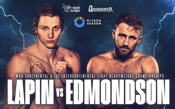 Daniel Lapin vs. Lewis Edmondson: Live round-by-round updates