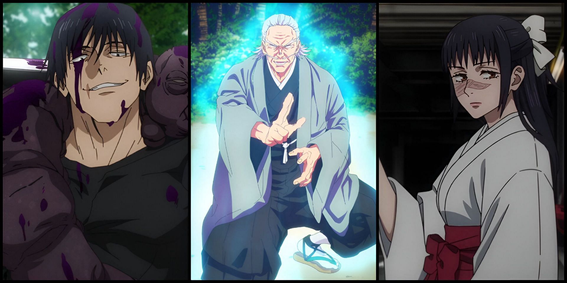 Jujutsu Kaisen sorcerers
