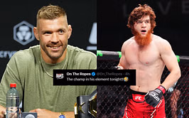 "Heel DDP is gold" - Fans react as Dricus du Plessis trolls Shara Magomedov following UFC Abu Dhabi win