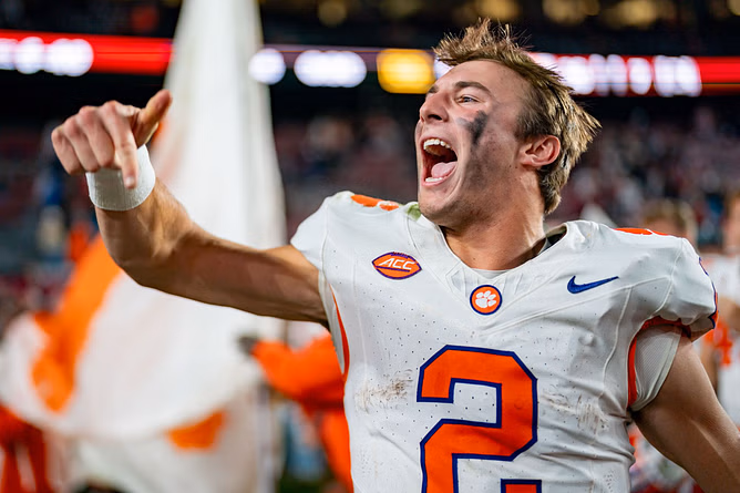 Paul Finebaum claims "best quarterback in the country" Cade Klubnik can help Dabo Swinney take a swing at national championship