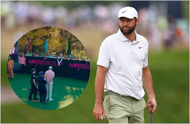 “Not again” – Scottie Scheffler’s infamous arrest mocked in $440M-worth Hollywood star’s golf movie