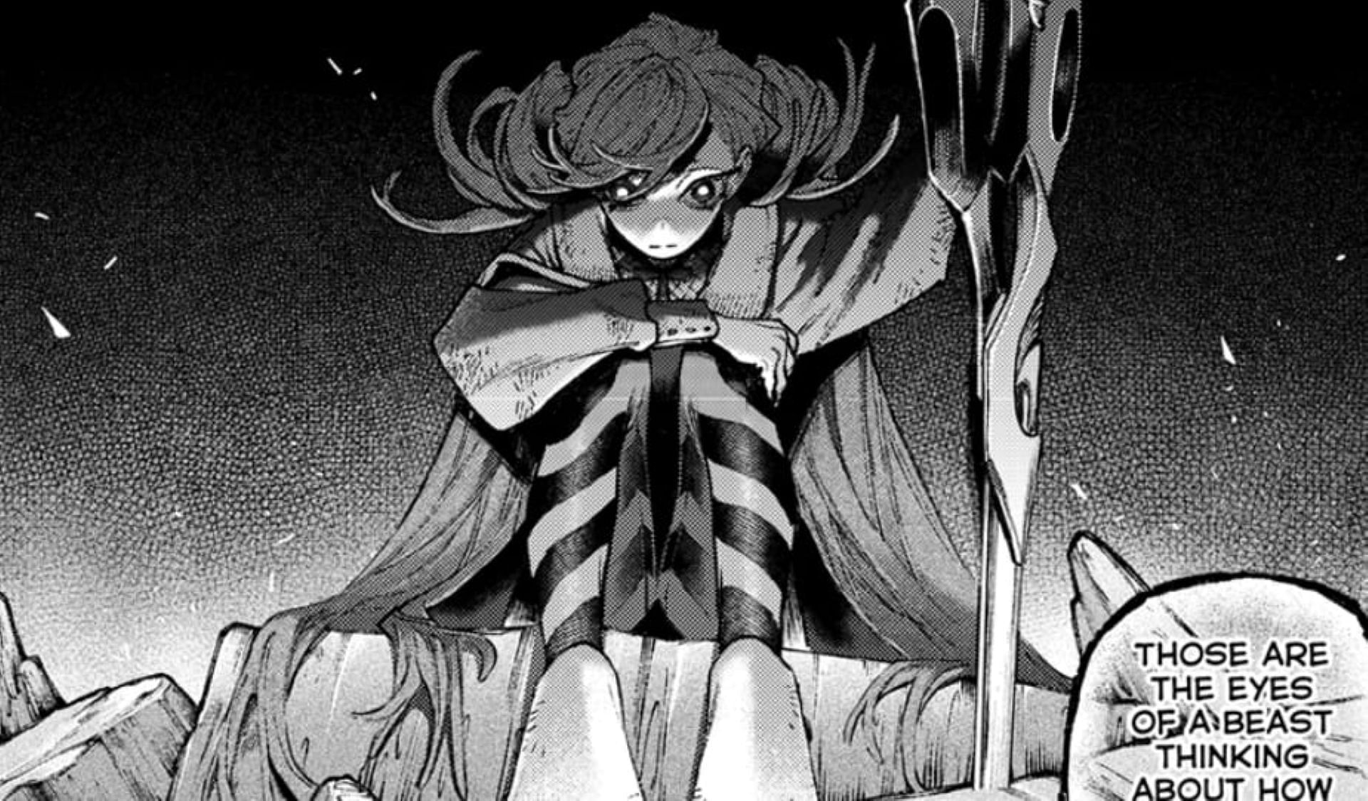 Riyo, as seen in the manga (Image via Kodansha)