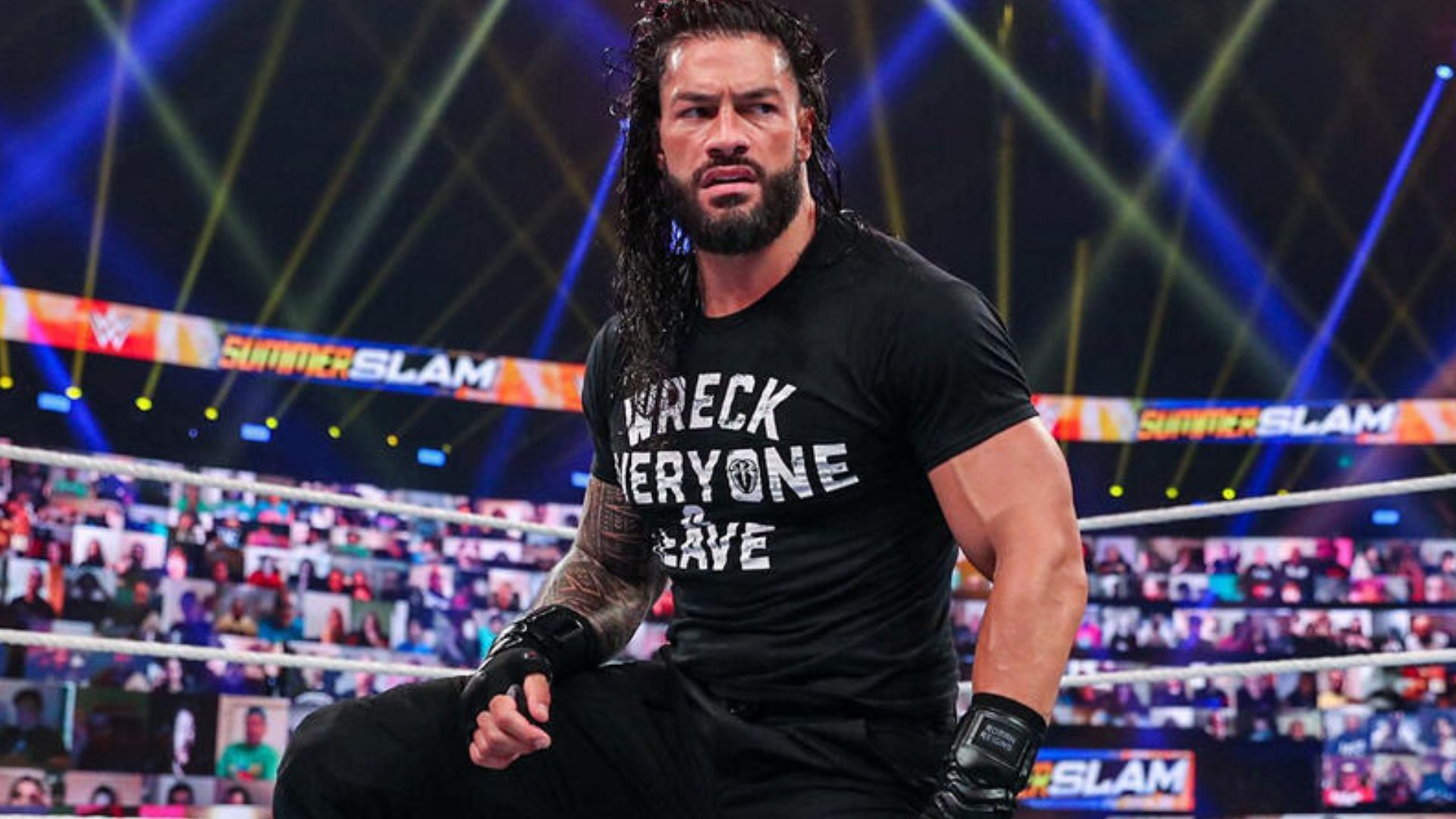 Roman Reigns at SummerSlam 2020! [Image credit: WWE.com]