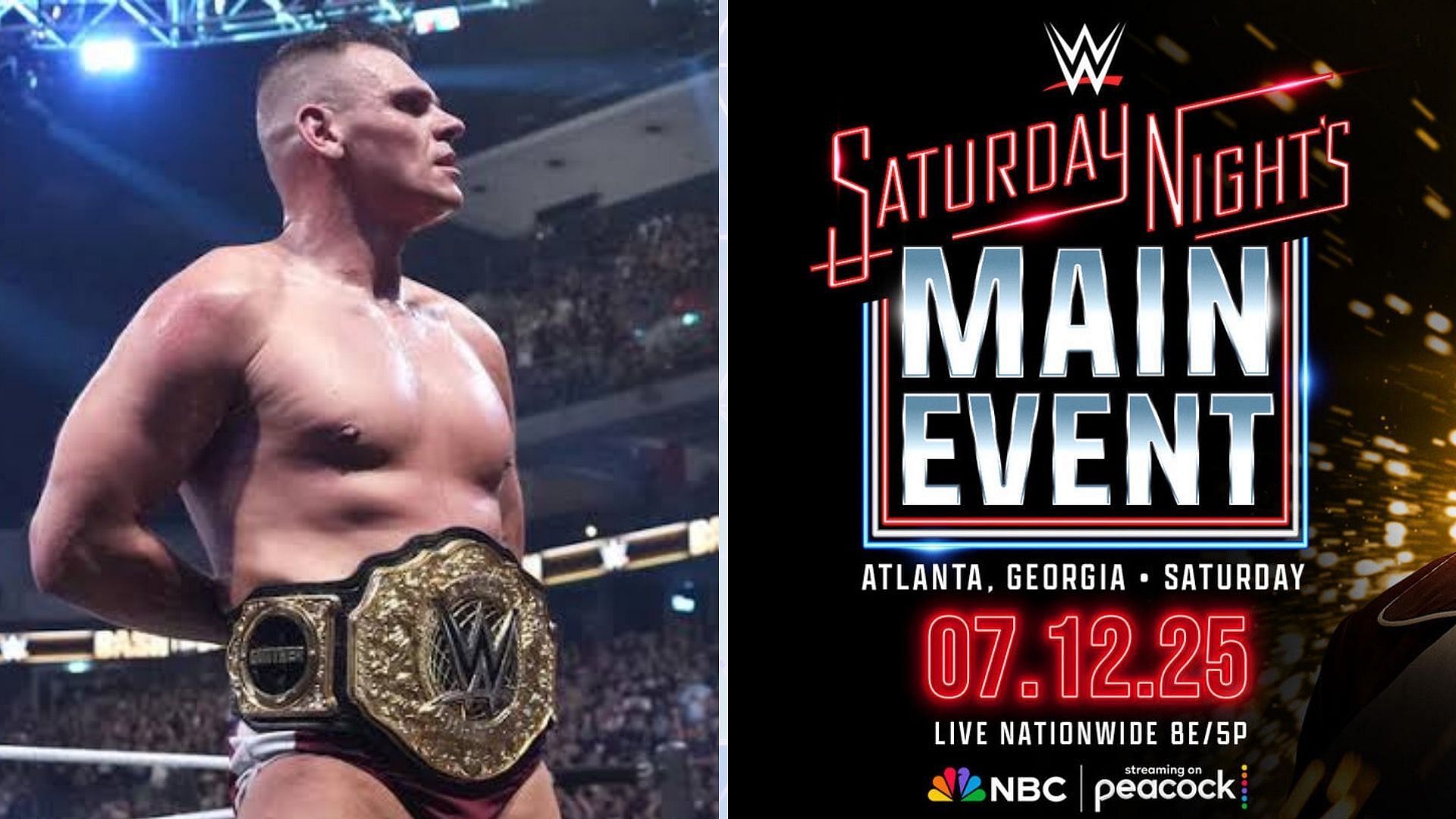 Will Gunther still defend the World Heavyweight title against Goldberg at Saturday Night