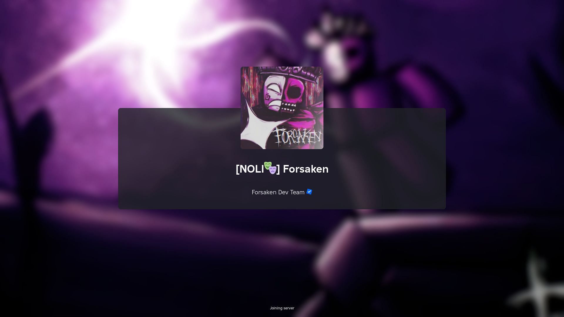 Roblox Forsaken