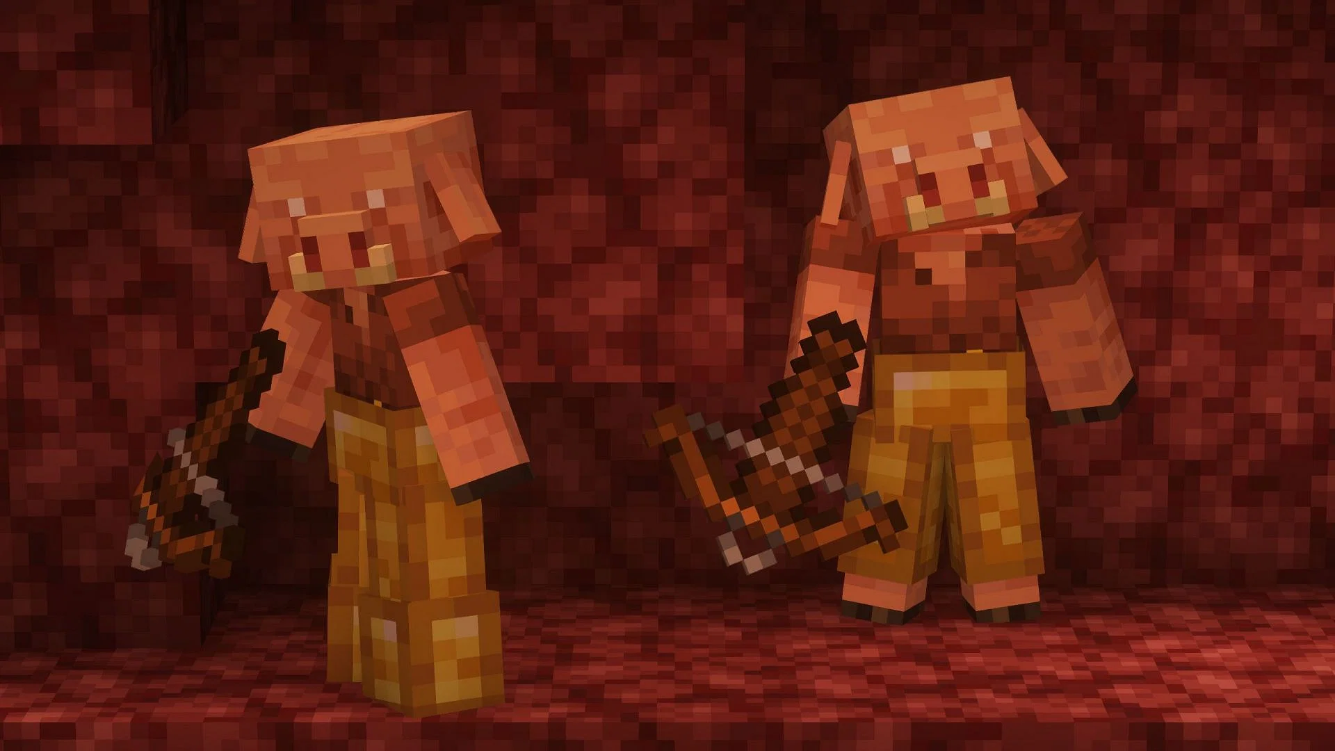 There are multiple ways to avoid piglins in Minecraft (Image via Sportskeeda Gaming || Mojang Studios)