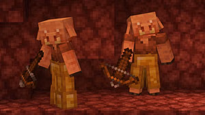 How to survive against piglins in Minecraft