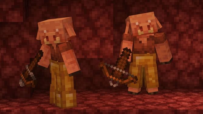 How to survive against piglins in Minecraft